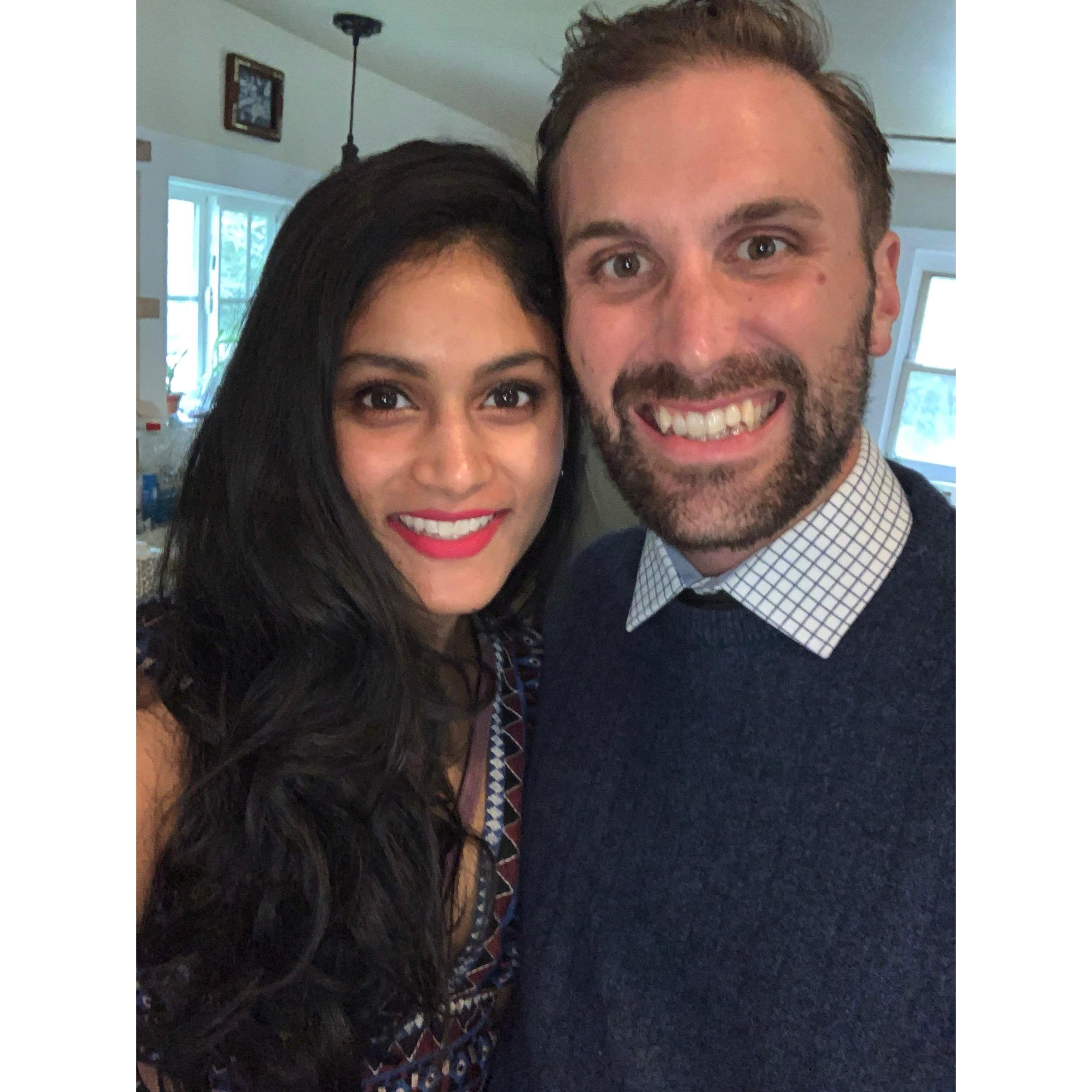 This is one of Dan & Chands first pictures together taken before their friends (Pete & Korie's) wedding. Also the night Daniel first told Chands he loved her. She definitely said it back!