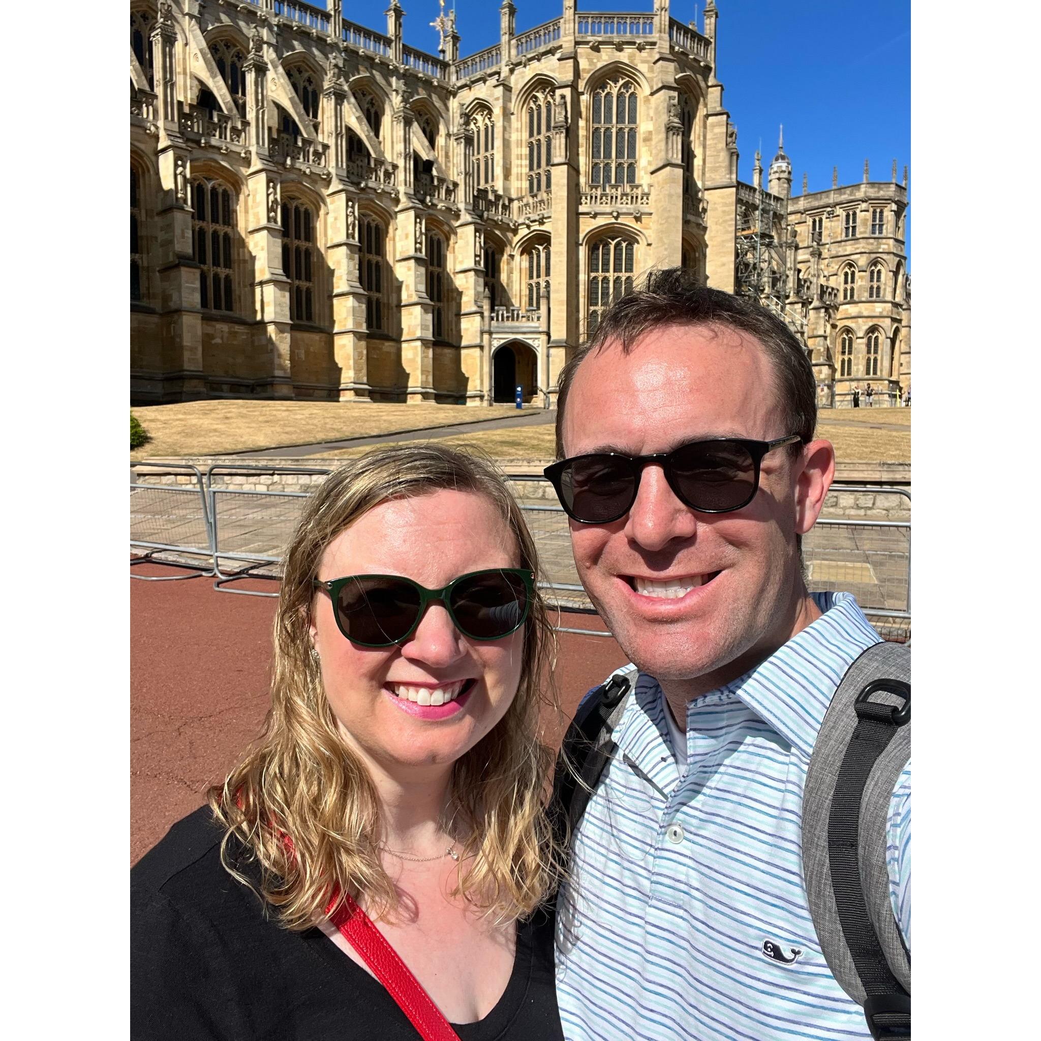 St. George's Chapel, Windsor - in case Our Lady of the Snows was not available!