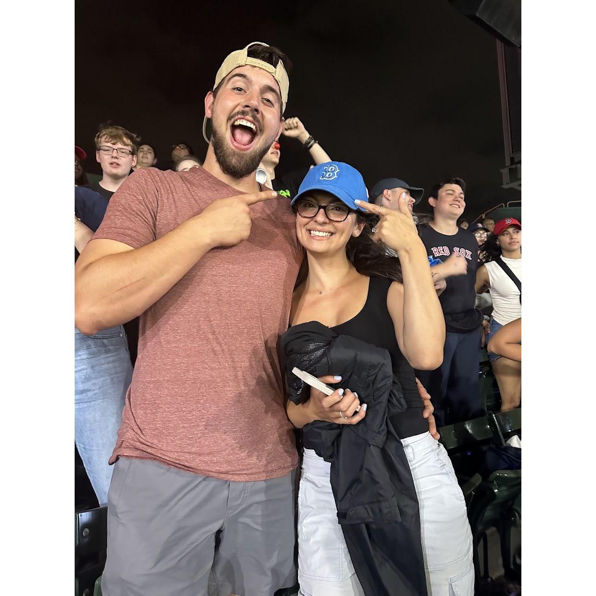 Angela's First Red Sox's Hat (2024)