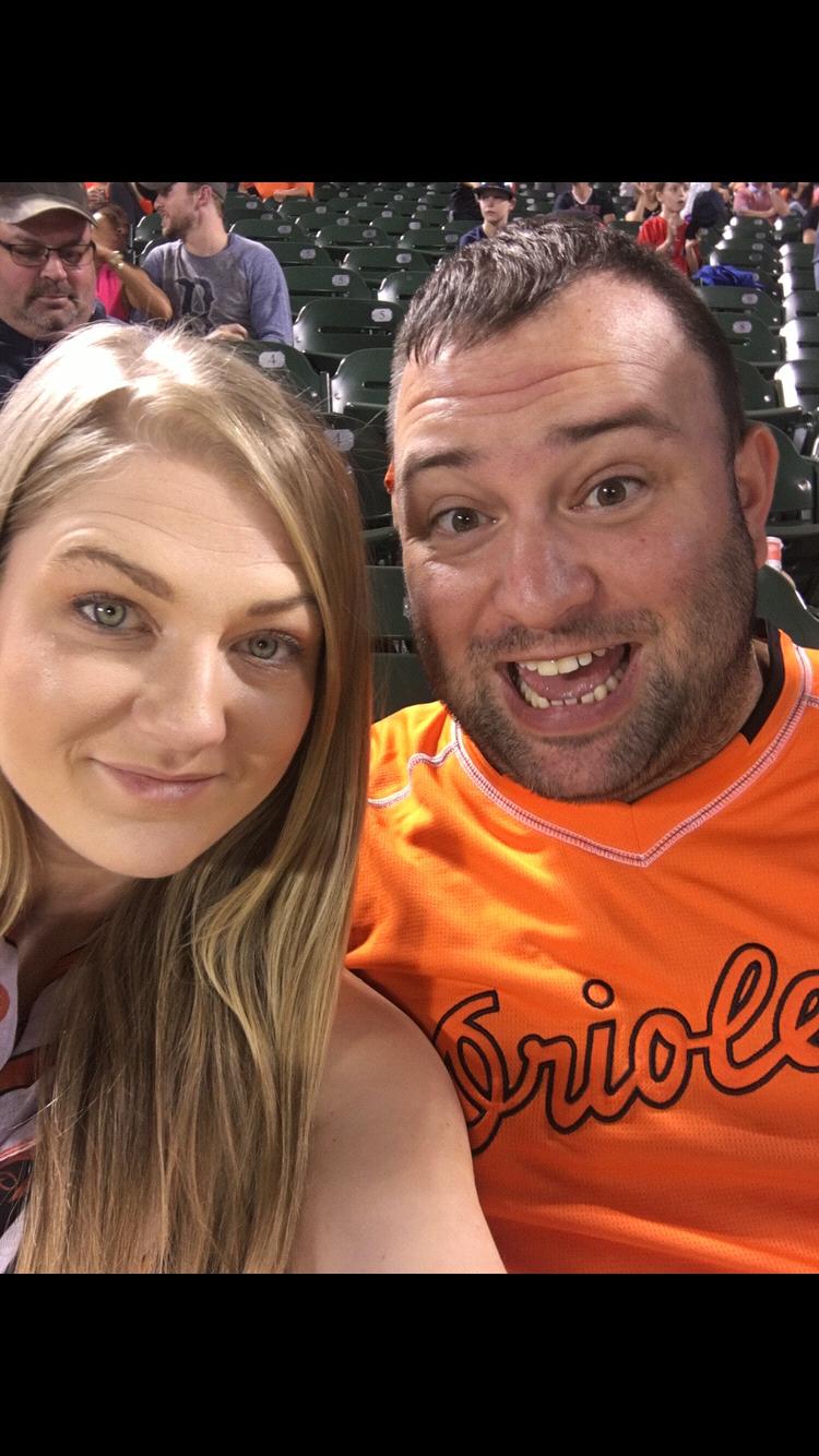 A night out downtown. Go O's!