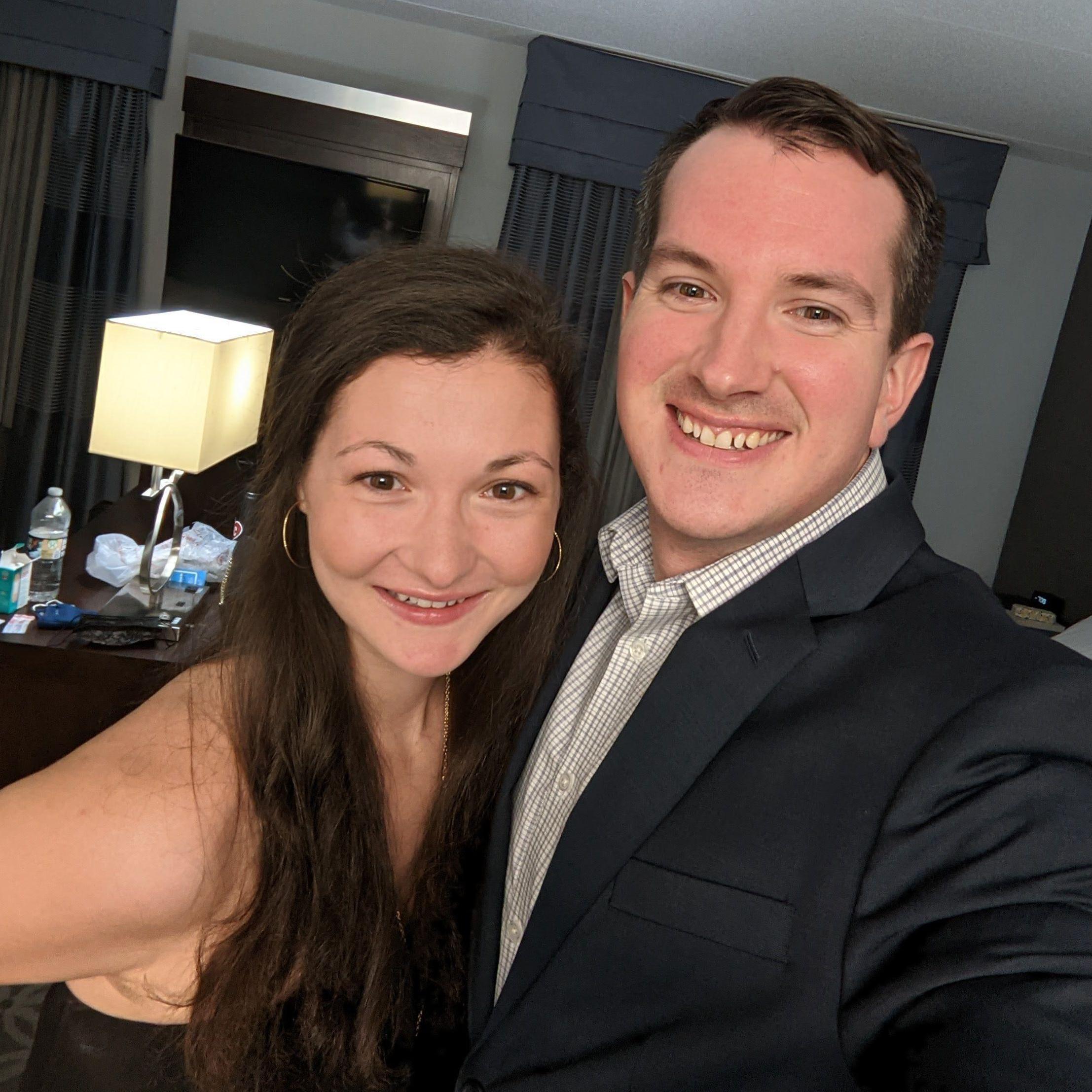 Our first trip out of town together! We went to Rachel's Alma Mater UNC-Greensboro and had a great date night!