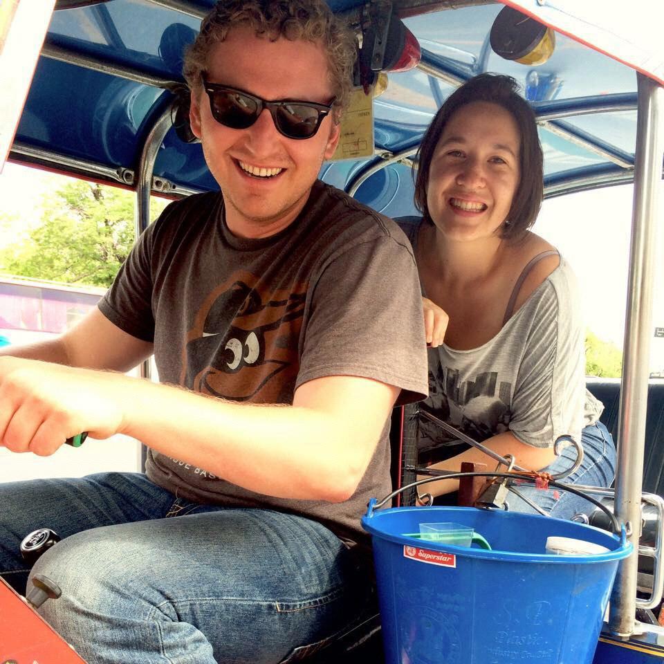 Our Tuk-Tuk ride in Bangkok 2015