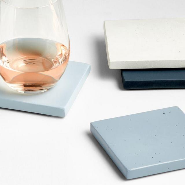 Epice Concrete Coasters, Set of 4
