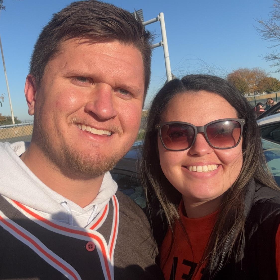 Went to our first NFL game. We saw the Browns play the Bengals.