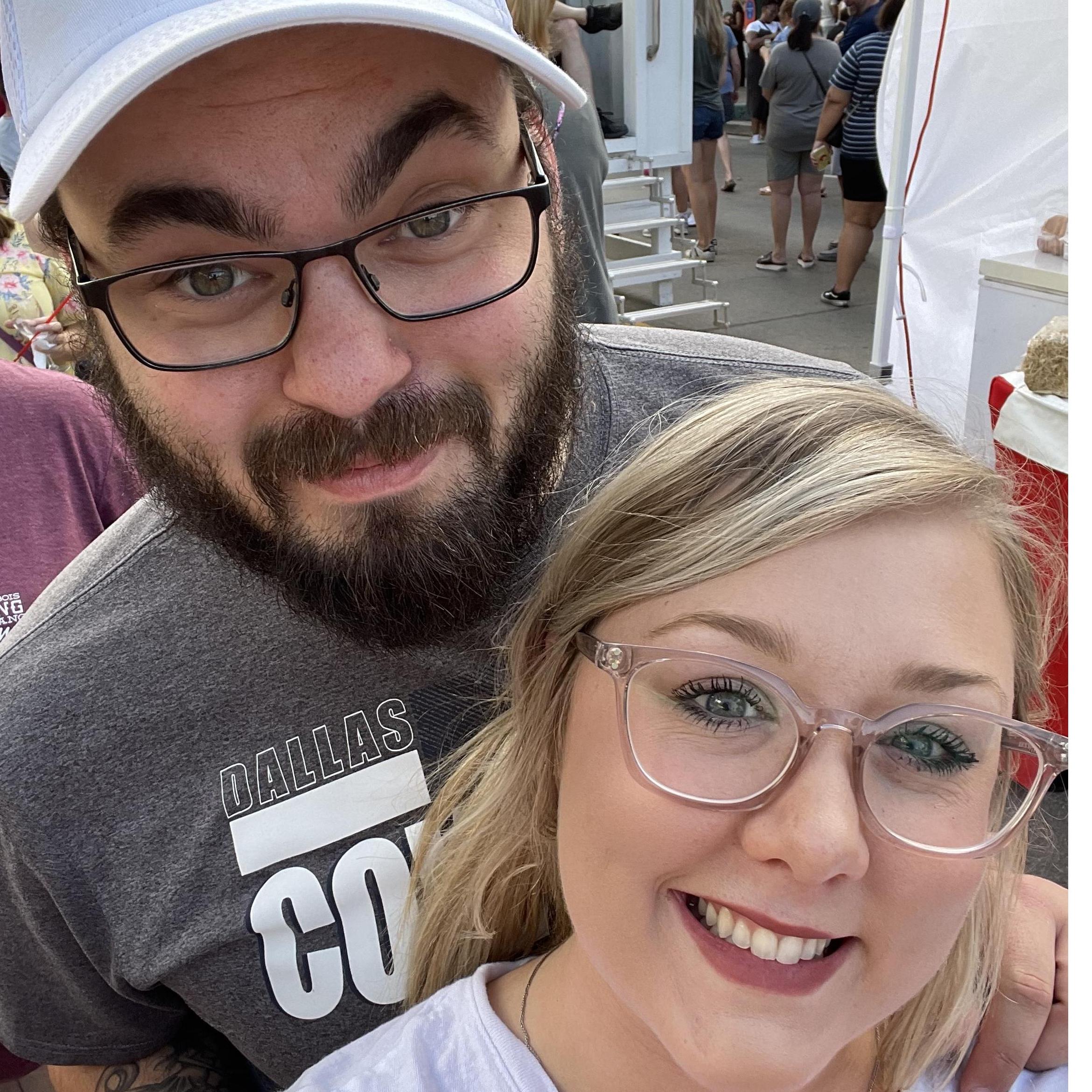 Celebrating Grapefest in Grapevine, Tx.. where it all began.