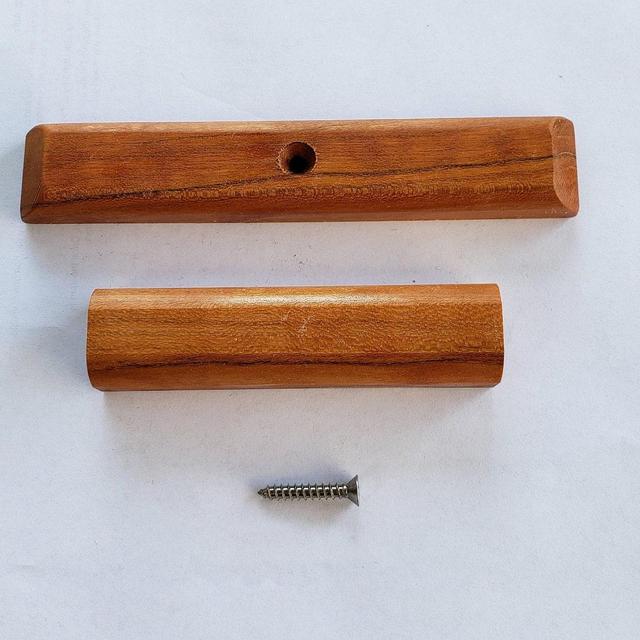 Set of 3 Cherry Wood Replacement Handles for Weber Grill