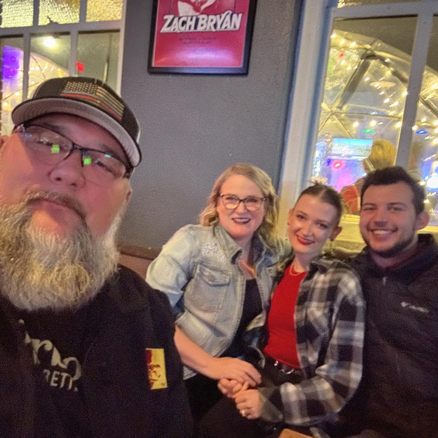 New Years with family.