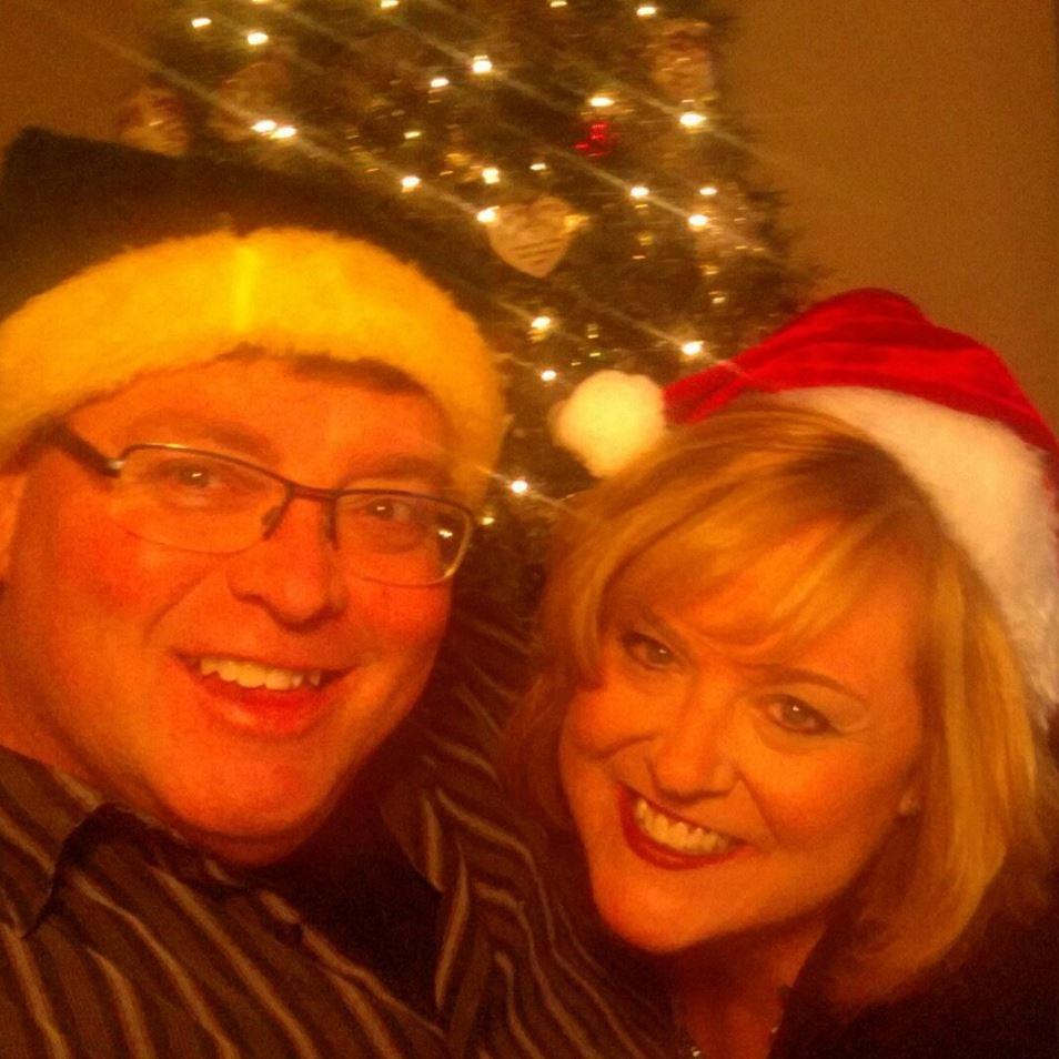 Our first official Christmas together in the DeMay house! And just one week before he popped the question!