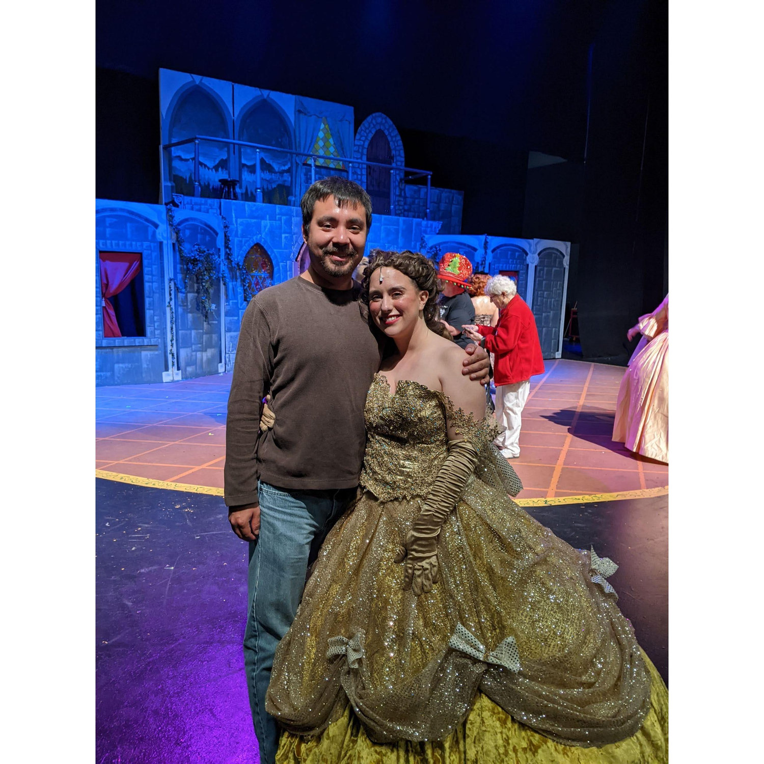 Tale as old as time... Jonathan bought tickets to 6/8 shows just to see Jordan live her dream. - December 7th, 2023