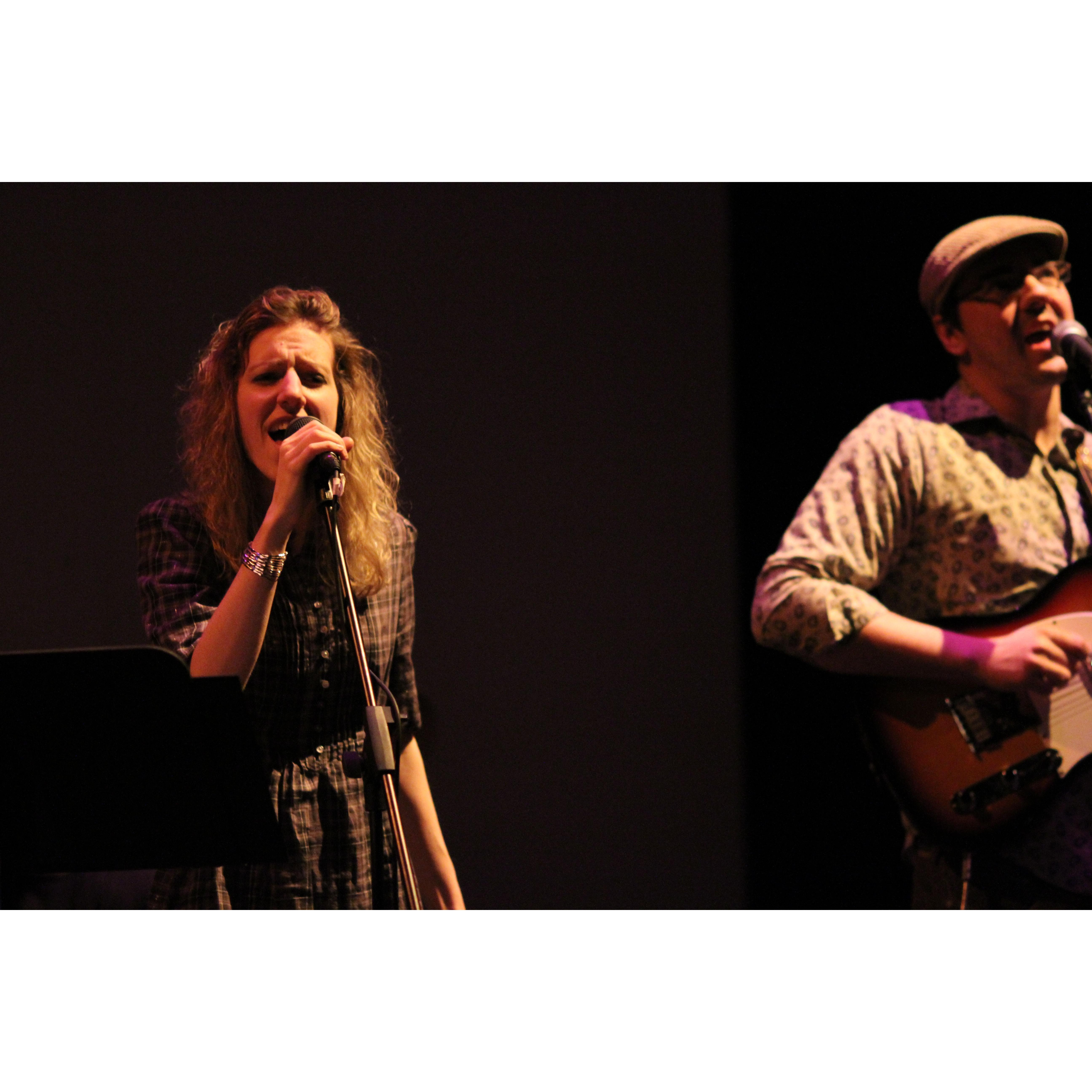 Mary's first known performance with The Uptown Getdowns in February of 2010
