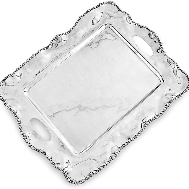 Beatriz Ball breakfast-trays, Metallic