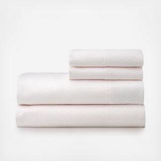 Ava Speckle 4-Piece Sheet Set