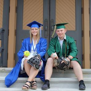 Our graduation pictures