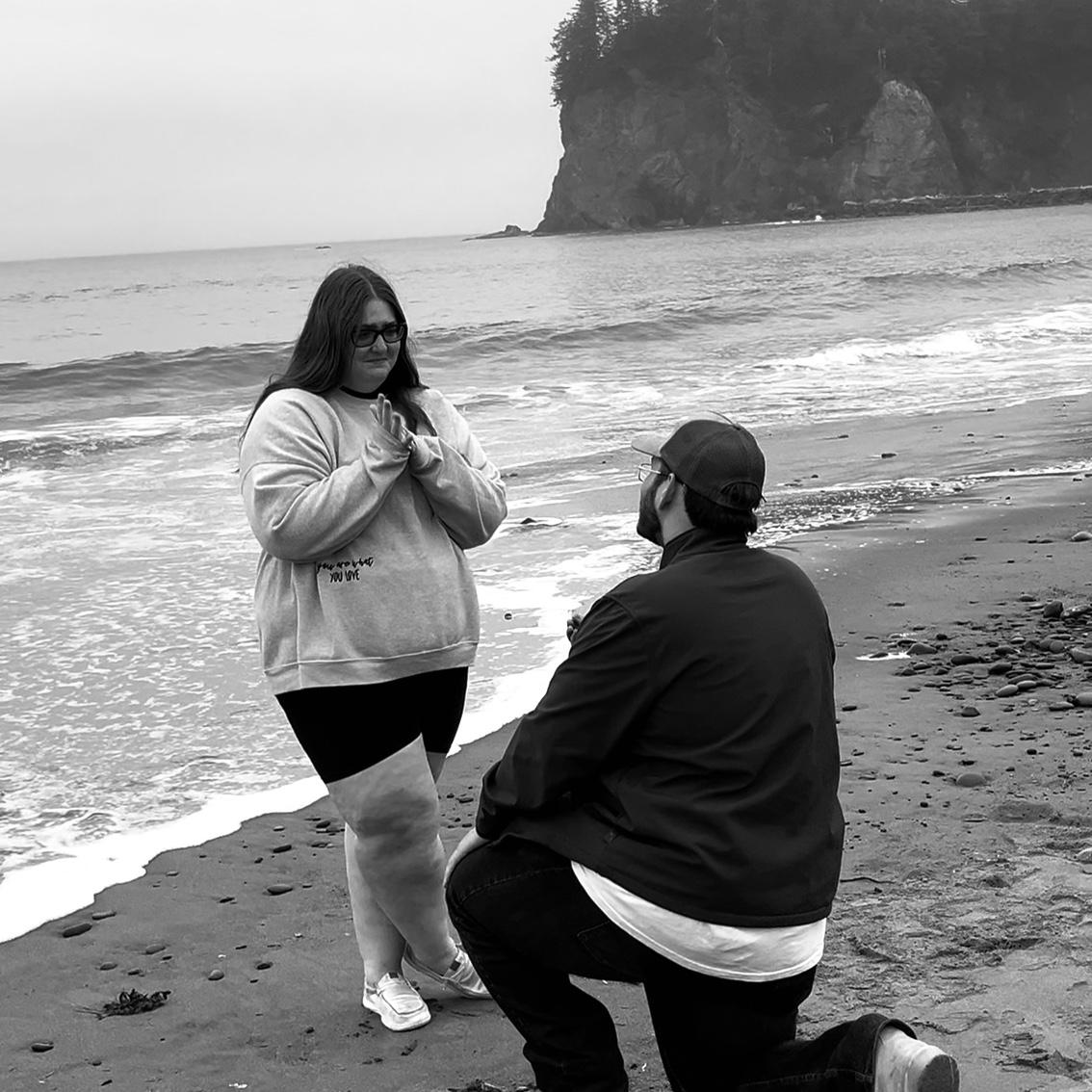 The Proposal! La Push Beach, Washington July 21, 2025
