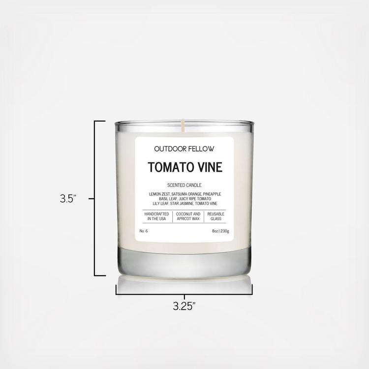 Outdoor Fellow, Tomato Vine Candle | Zola