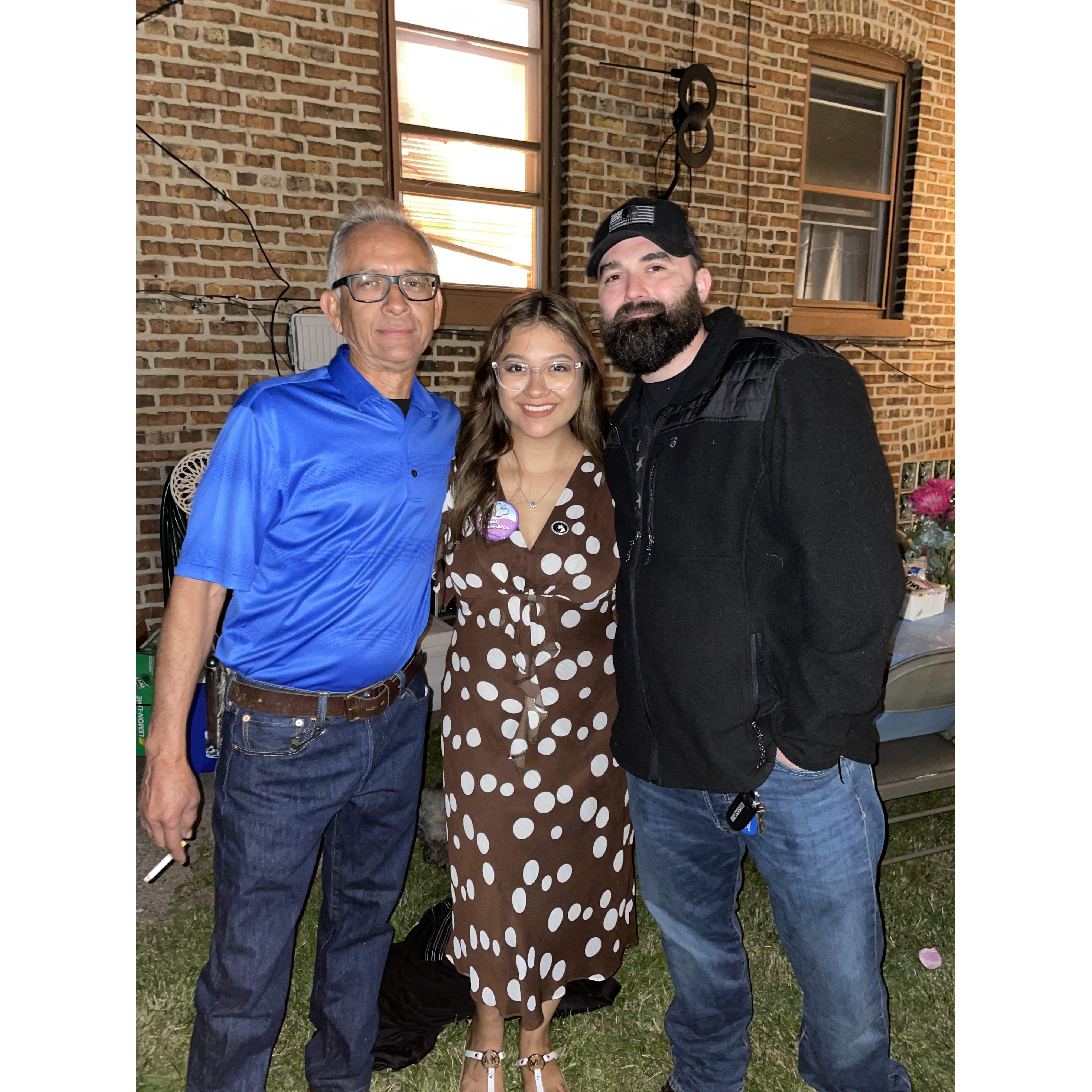 Fathers of the bride and groom!