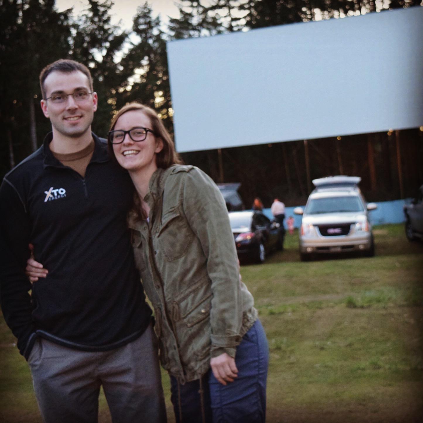 Drive-in movie theaters!