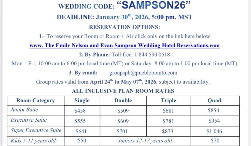 The Wedding Website of Emily Nelson and Evan Sampson