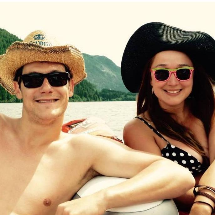 Floatin' on Lake Cowichan