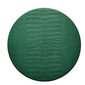 Croco Placemats in Dark Tones, Set of 4 Green