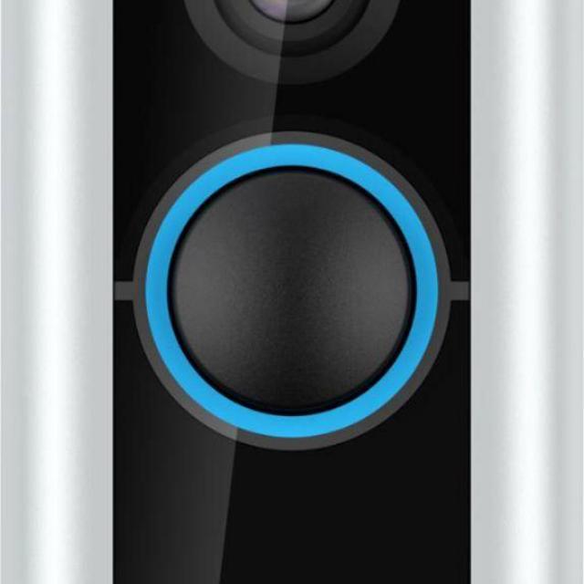 Ring - Video Doorbell Pro Smart Wi-Fi - Wired - Satin Nickel
