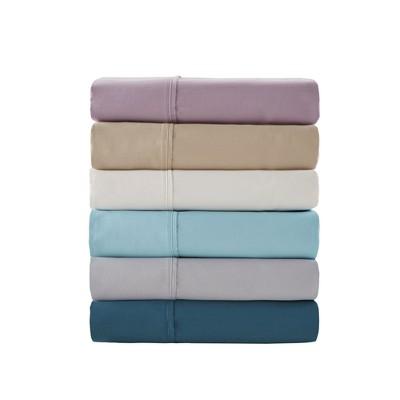 Cotton Blend 6pc 800 Thread Count Sheet Set-KHAKI