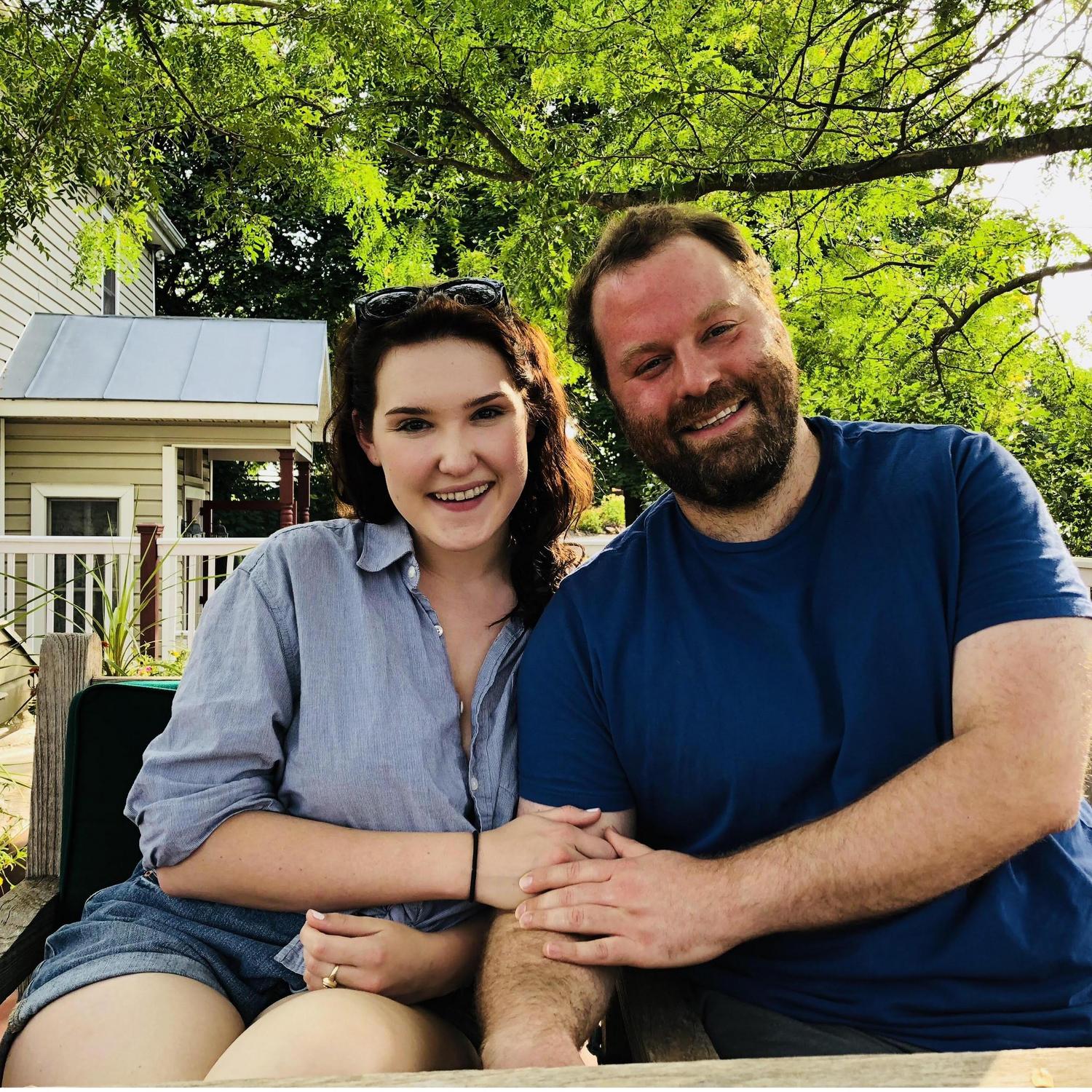 A hot day on the Farm is best spent with your favorite person, hangin on the deck! July 2018