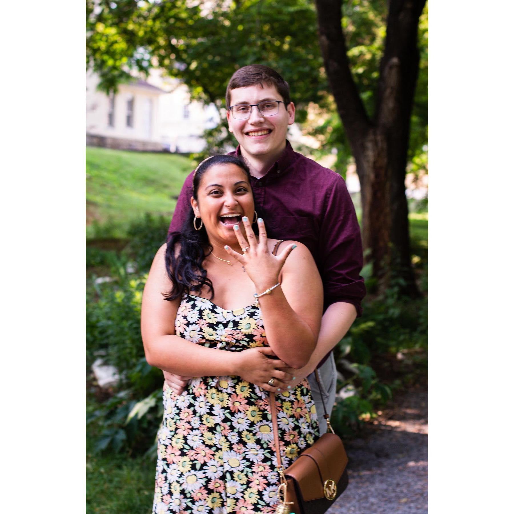 I said "yes!"