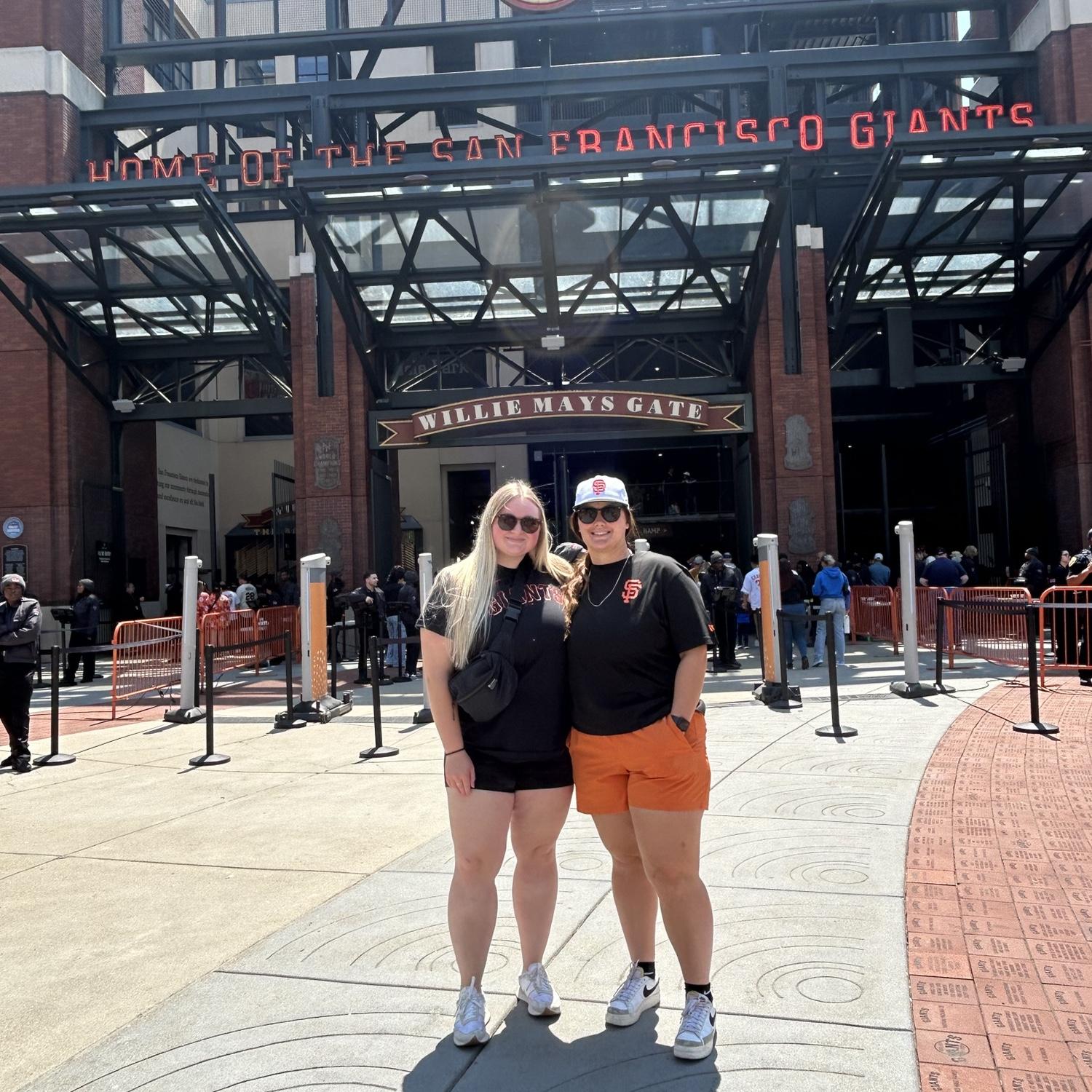 Our first Giant’s game together