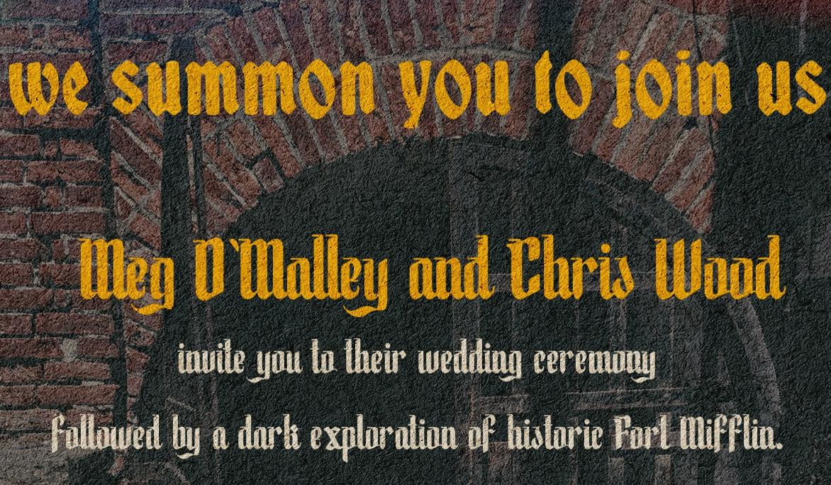 The Wedding Website of Meg O’Malley and Chris Wood