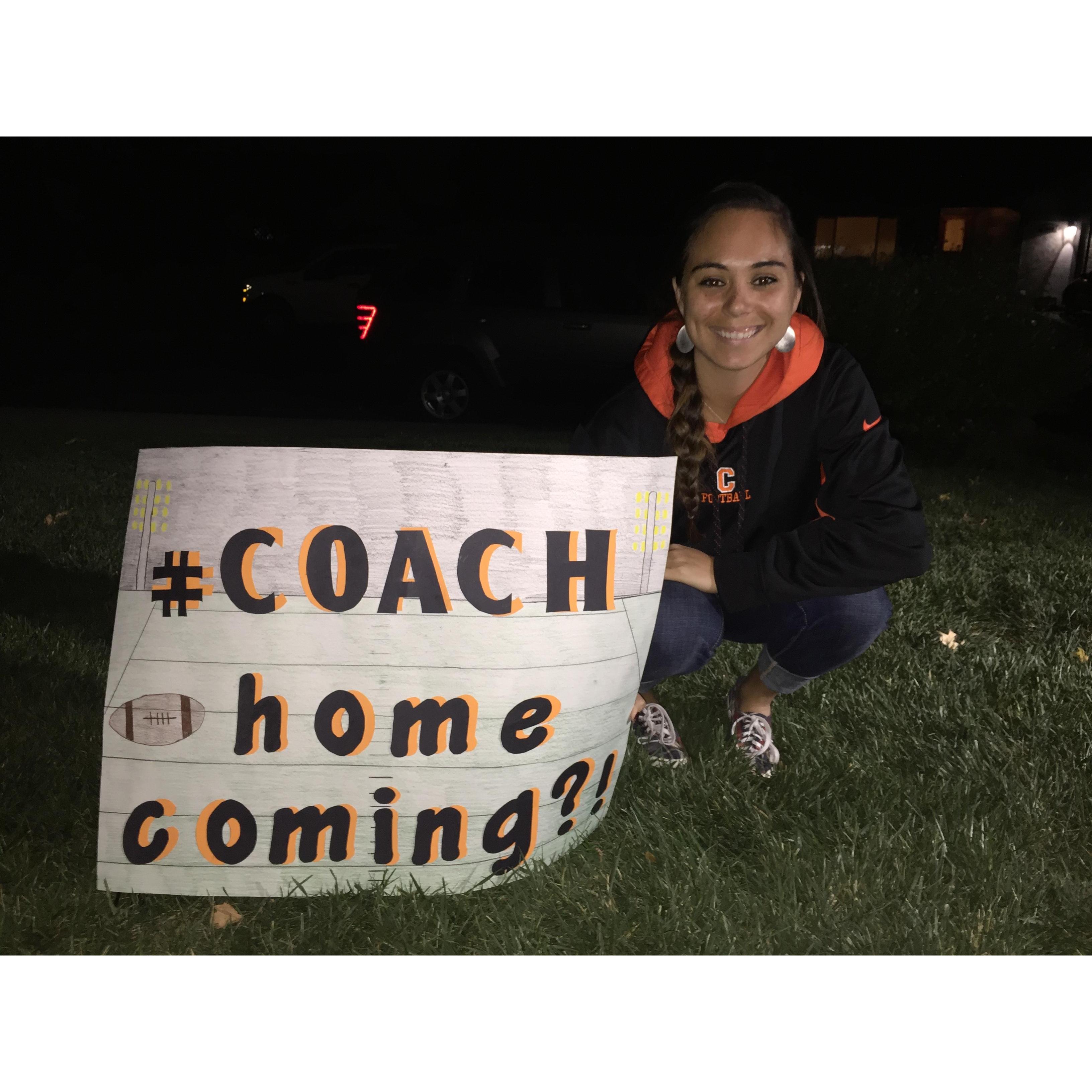 Alyssa asking Ryan to homecoming...finally found the right date 10 years later