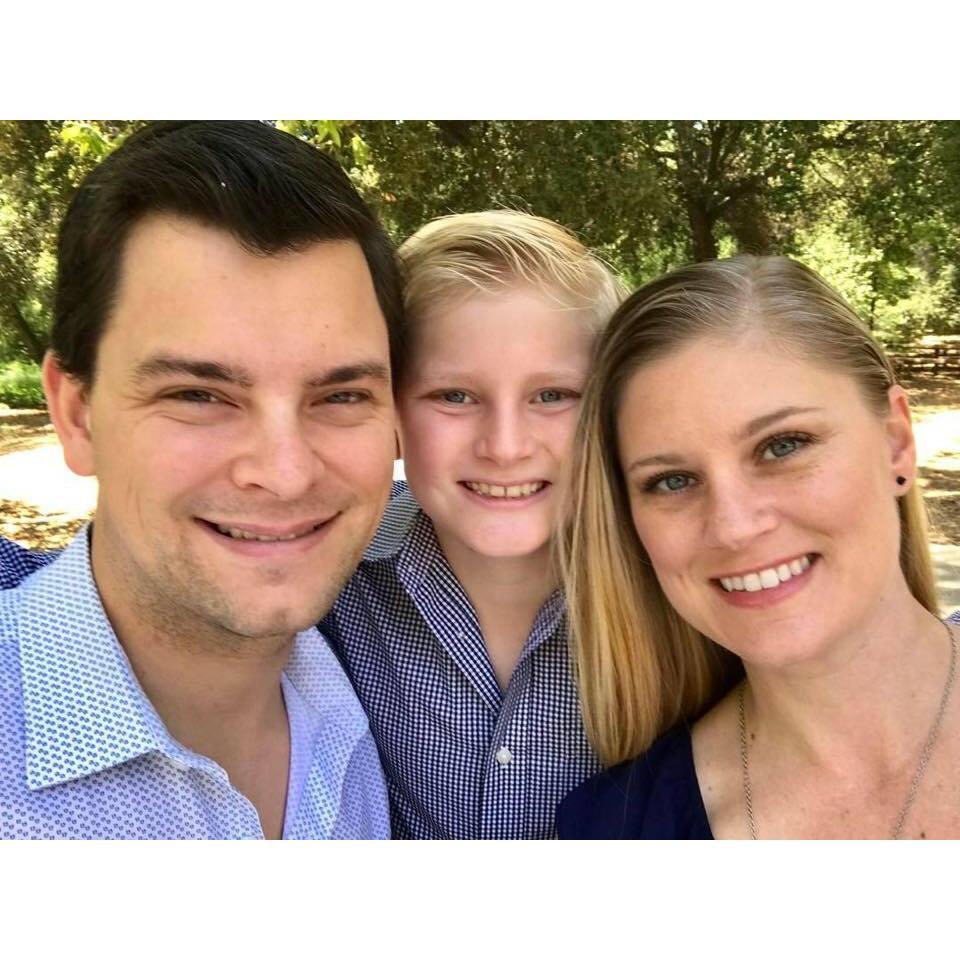 At a wedding April 22, 2017.