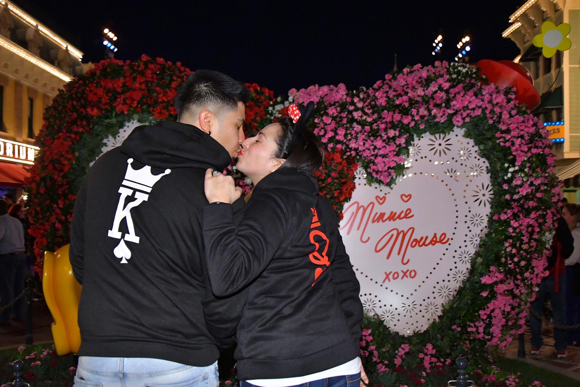 He'll be forever her king and she'll be forever his queen <3 Their last trip to Disneyland on Valentine's Day 2/15/2020
