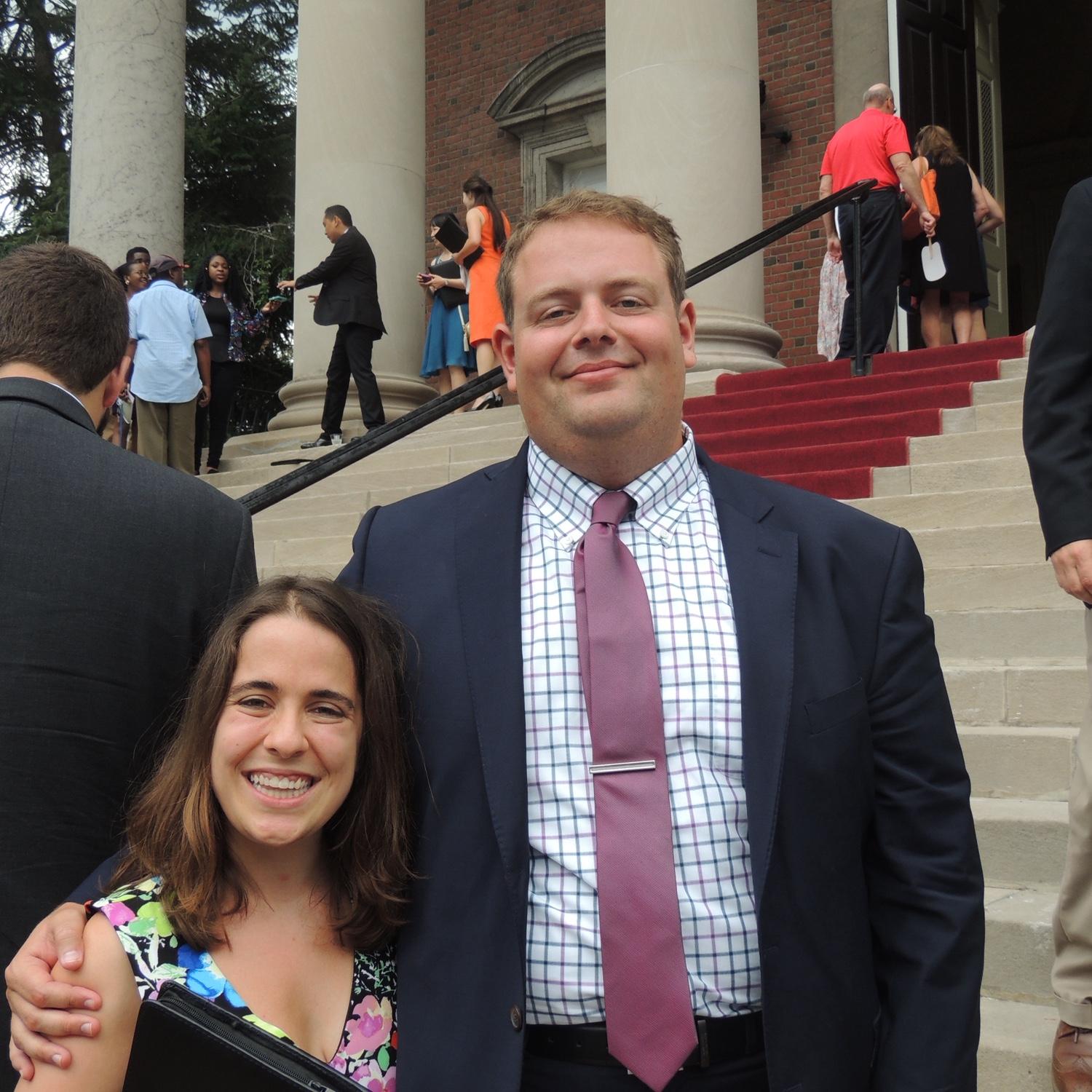 Grad School graduation! Ready to take on the world as Public Administrators!