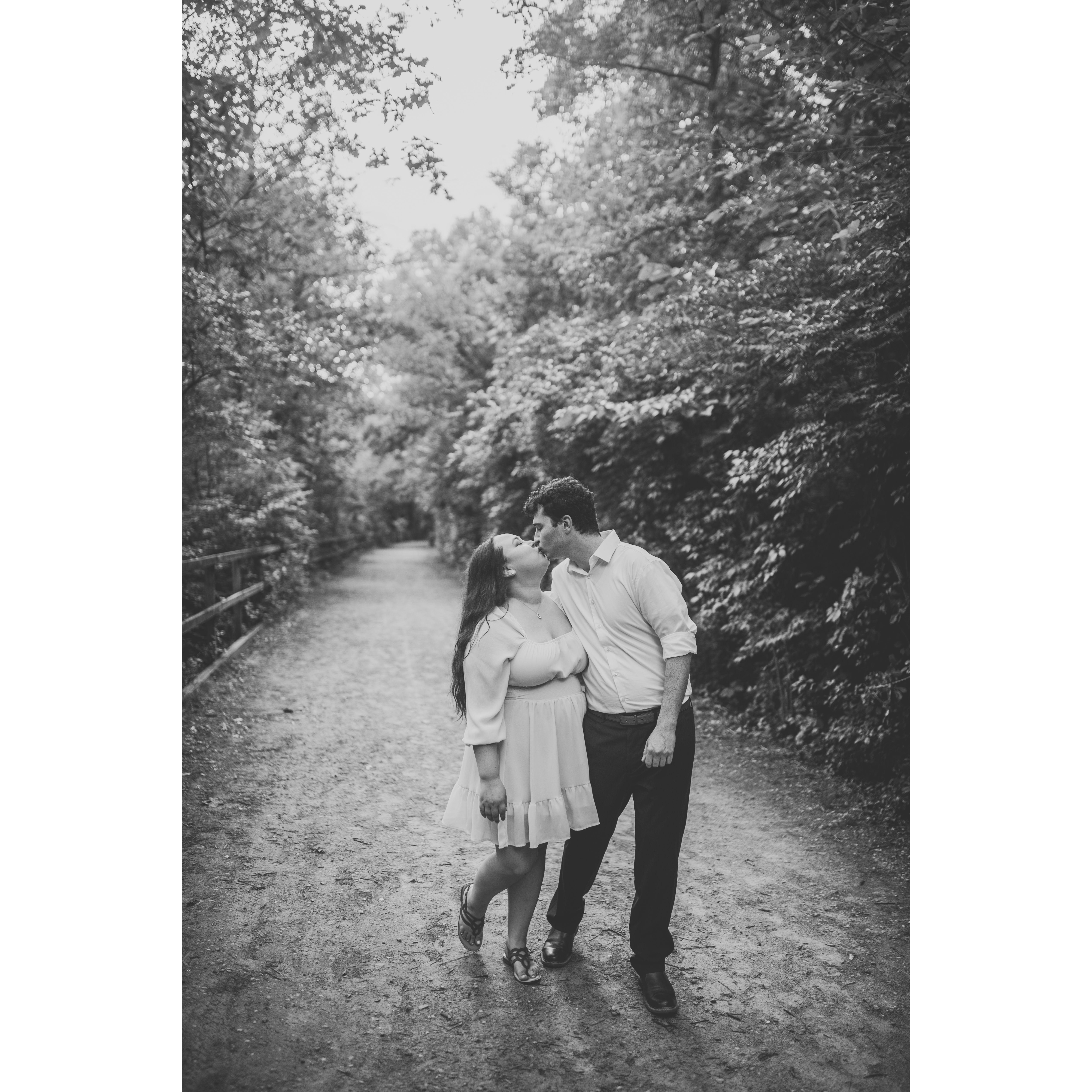 Engagement Photos at Yates Cider Mill July 2022