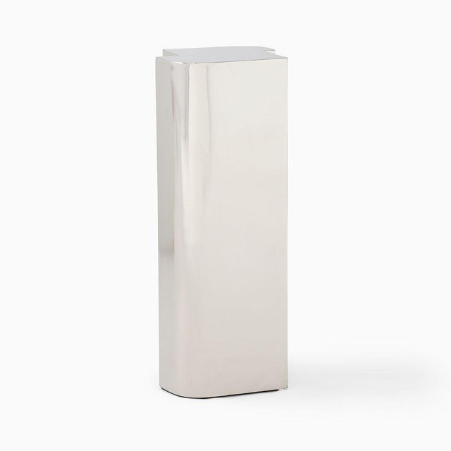 Hendrix 8" Drink Table, Chrome