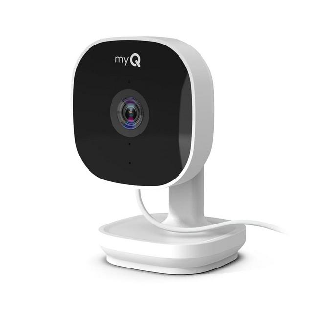 myQ Smart Indoor Security Camera – 1080p HD Video, Night Vision, Motion Detection, Wi-Fi, Two-Way Audio, Smartphone Control