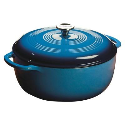 Lodge Cast Iron Enamel Dutch Oven 7.5 Quart