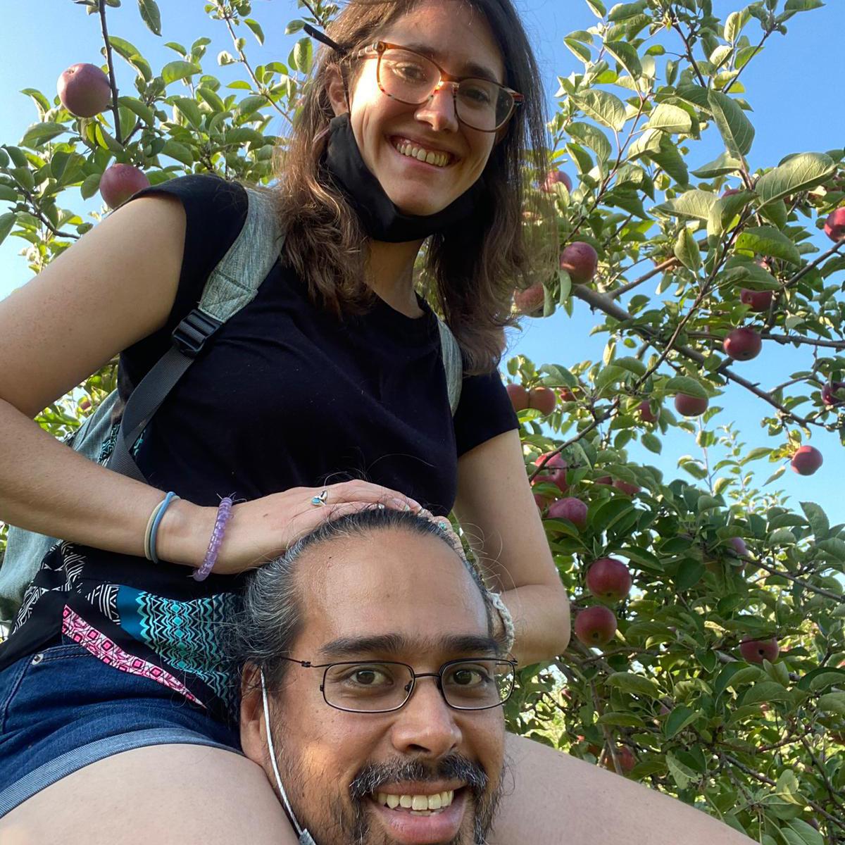 Apple Picking in New Hampshire