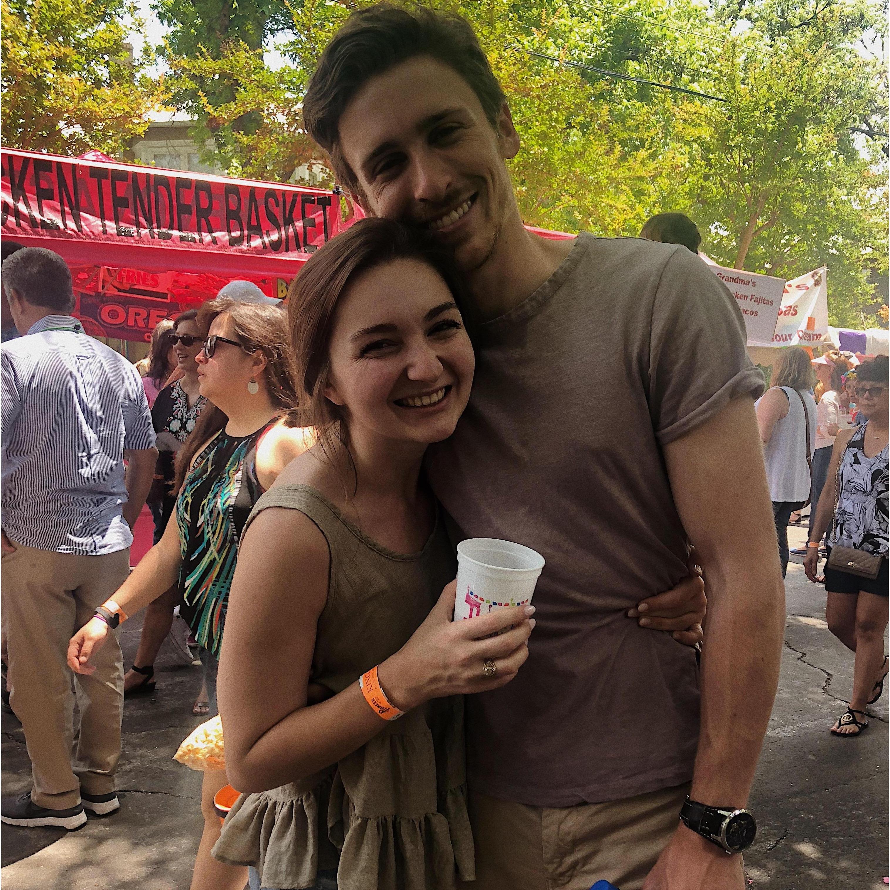 Eric's first San Antonio Fiesta! 2018