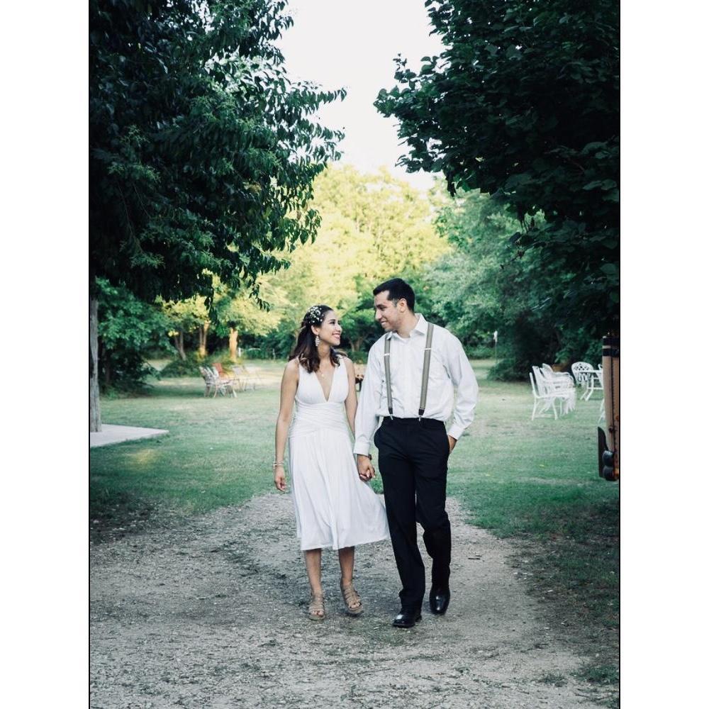 We were models for our photographer since she needed models for engagement photos. We took the opportunity to get some free engagement photos done in a beautiful place.