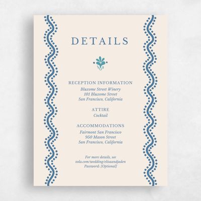 Teal, Blue Wedding Enclosure - Cabrillo