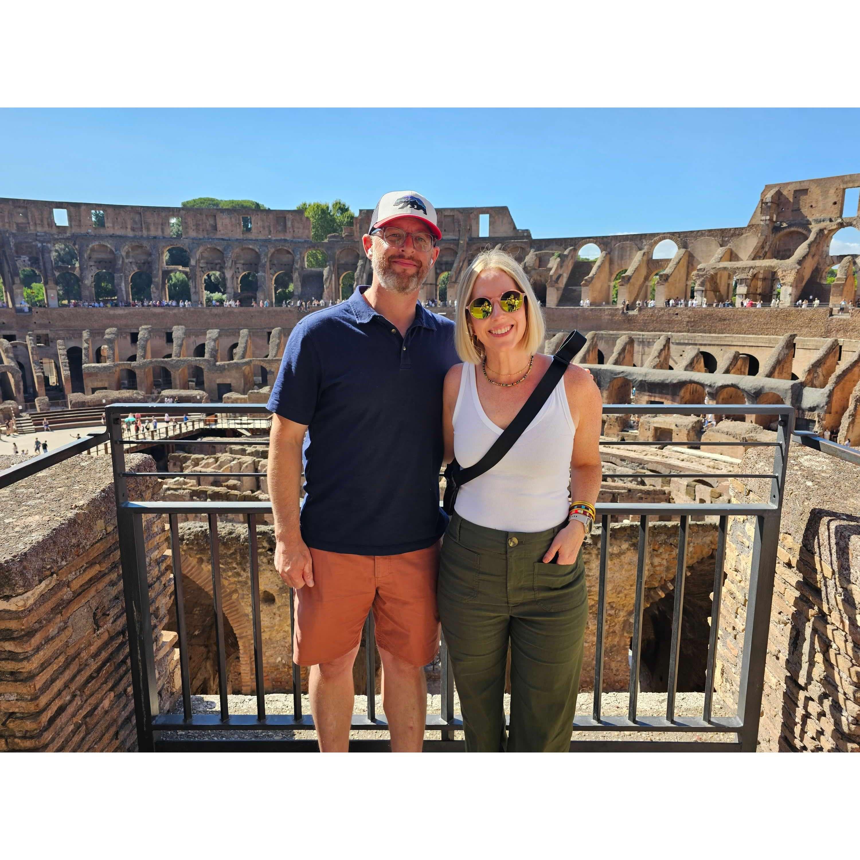 Colosseum in Roam, Italy - September 2023