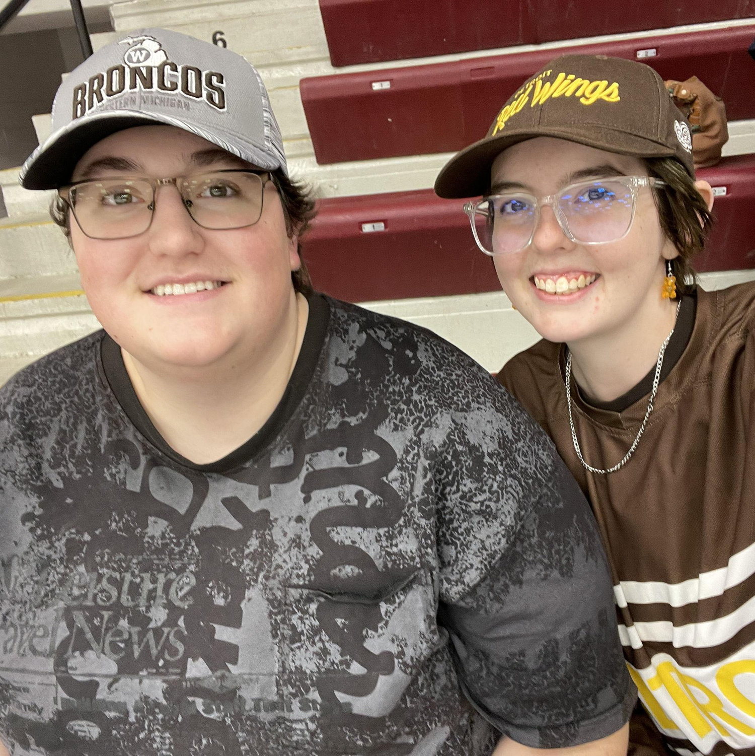 Traveling to see an away WMU hockey game at Ferris State University! October 2024.