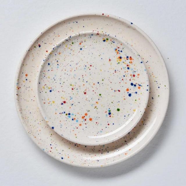 Confetti Ceramic Plates | Set Of 4 Salad...
