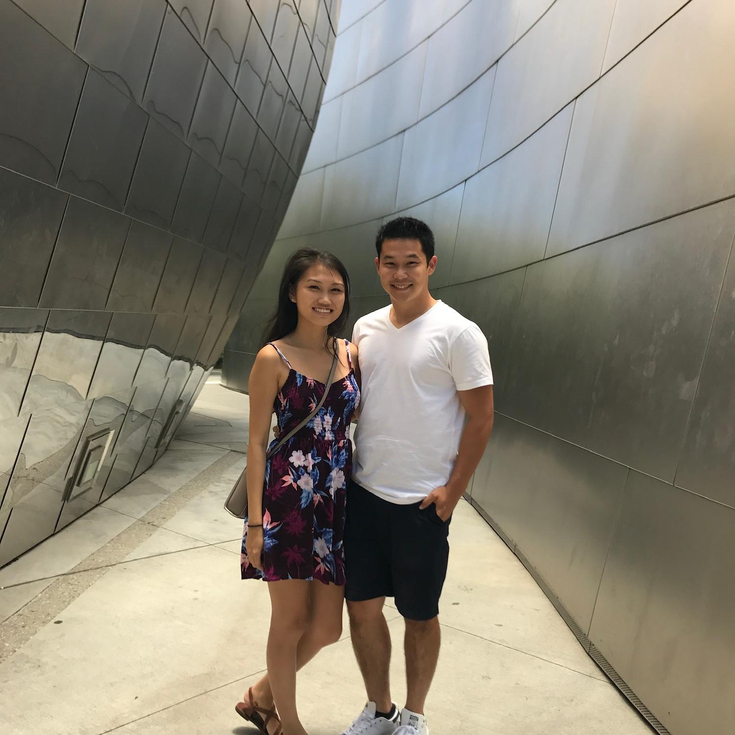 Our first trip to Los Angeles as a couple