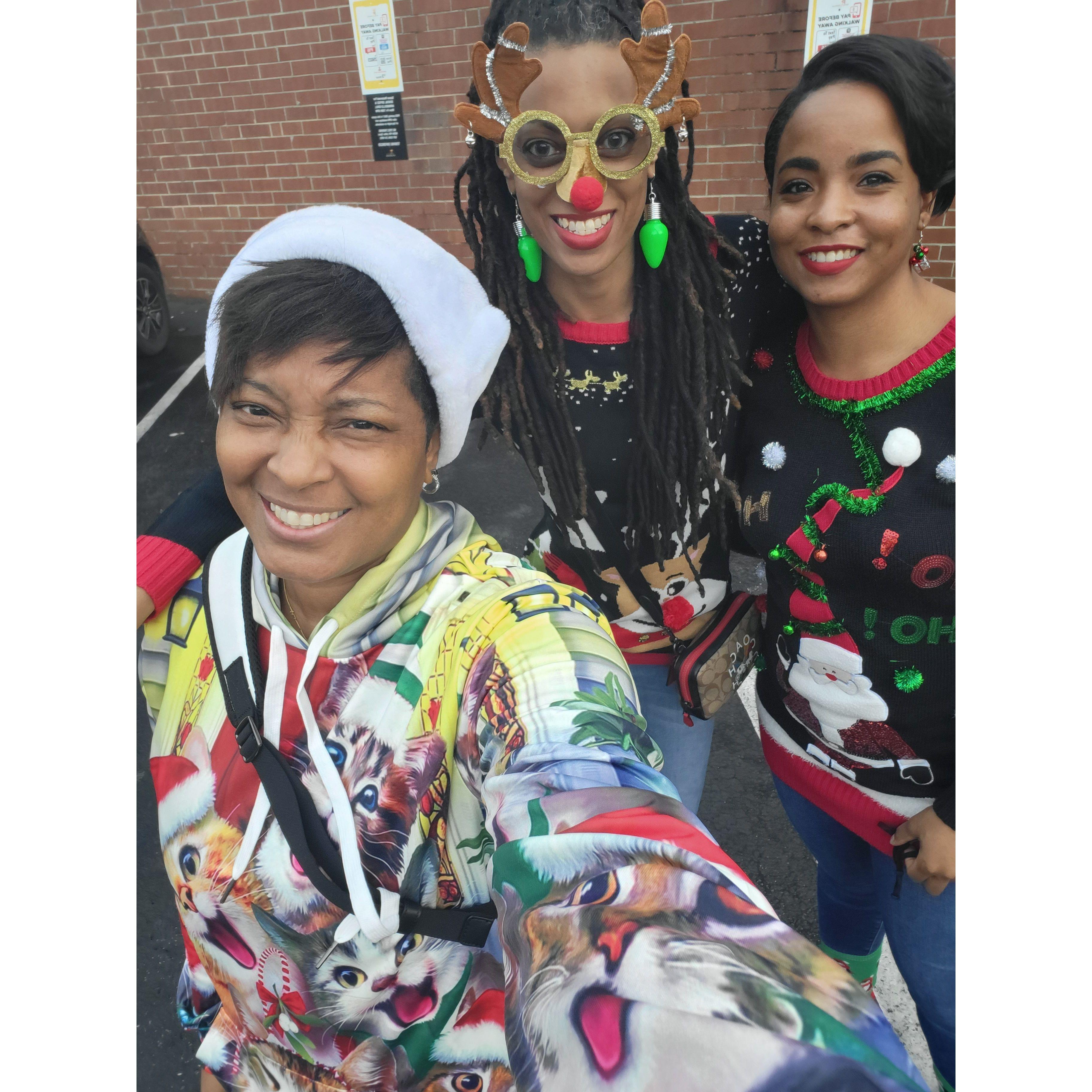 Our First Ugly Christmas Sweater Bar Crawl