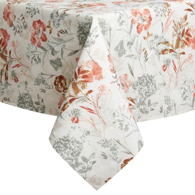 Floral Fields Laminated 52-Inch x 70-Inch Tablecloth in Natural