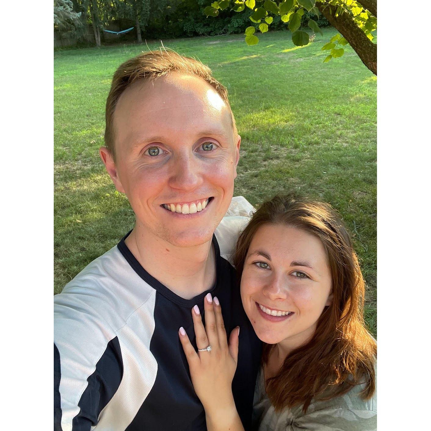 Engagement day!!! 8/2/22