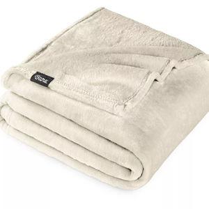 Bare Home Lightweight Microplush Fleece Blanket